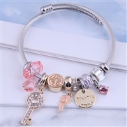 occidental style fashion  Metal all-PurposeDL concise all-Purpose love more elements accessories personality bangle