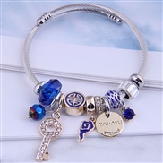 occidental style fashion  Metal all-PurposeDL concise all-Purpose love more elements accessories personality bangle