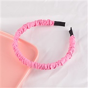 ( Pink)Korean style candy colors eadband small fresh female eadband head woman