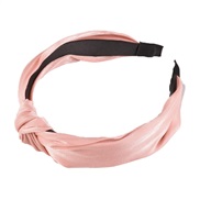 ( Pink)occidental style brief eadband Cloth width eadband female summer all-Purpose head woman