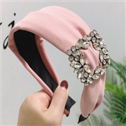 occidental style high-end fine Rhinestone Korean style fashion Cloth width eadband women eadband