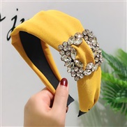 occidental style high-end fine Rhinestone Korean style fashion Cloth width eadband women eadband