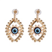 occidental style creative Earring fashion ear stud personality big eyes earring exaggerating earrings woman