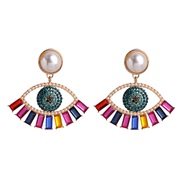 angel eyes earrings earring arring woman Korea personality ear stud