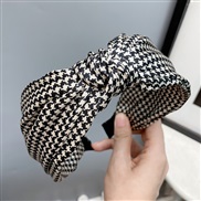 ( Black )houndstooth eadband width personality wind temperament head buckle surface eadband