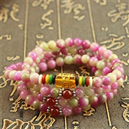 (B ) agate  multilayer cat bracelet man woman  Word