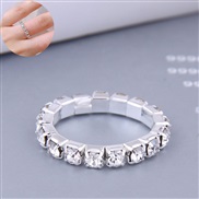 Korean style fashion sweet elasticity flash diamond woman personality