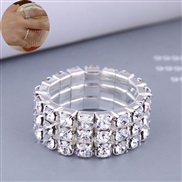 Korean style fashion sweet elasticity flash diamond woman personality