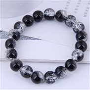 Korean style fashion sweetOL flower crystal glass fashion personality woman bracelet