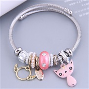 fashion  Metal all-Purpose angel cat more elements pendant accessories temperament bangle