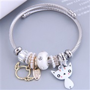 fashion  Metal all-Purpose angel cat more elements pendant accessories temperament bangle