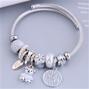 fashion  Metal all-PurposeLOVE  lovely samll more elements pendant accessories temperament bangle