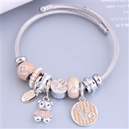 fashion  Metal all-PurposeLOVE  lovely samll more elements pendant accessories temperament bangle