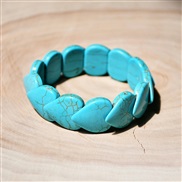 (B )more style Bohemia ethnic style handmade retro turquoise bracelet retro fashion man lady