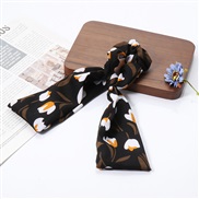 ( black)occidental styleins bow hair clip woman fashion day head rope Korean style