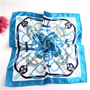 Korean style Autumn and Winter samll scarves woman imitate silk all-Purpose occupation samll silk scarf