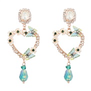 ( green)earrings mult...