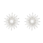 ( Silver)earrings fas...