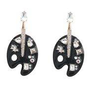 ( black)earrings fash...