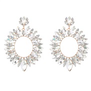 ( white)earrings fash...