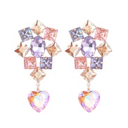 ( Pink)earrings fashi...