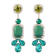 ( green)earrings fash...