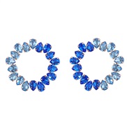 ( blue)earrings occid...