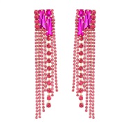 ( rose Red)earrings o...