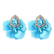 ( blue)earrings occid...