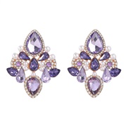 (purple)earrings fash...