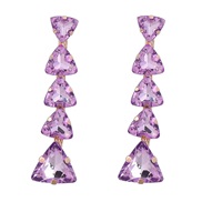 (purple)earrings occi...