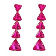 ( rose Red)earrings o...