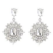 ( white)earrings fash...