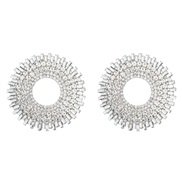 ( Silver)earrings fas...