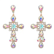 (AB color)earrings fa...