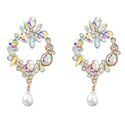 (AB color)earrings fa...