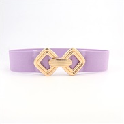 (purple)Metal buckle ...