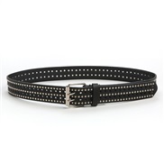 ( black)punk belt PU ...