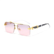 ( gold frame  gray  p...