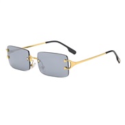 ( gold frame  gray  L...