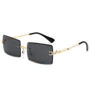 ( gold frame  gray  L...