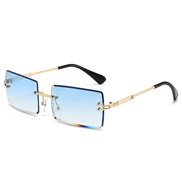 ( gold frame  blue  L...