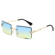 ( gold frame  blue  L...