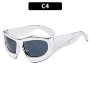 (C  silver frame  gra...