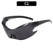 (C  Black frame  gray...