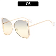 (C  gold frame  gray ...