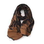 ( brown)scarf woman i...