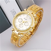 (Gold)quartz watch-fa...