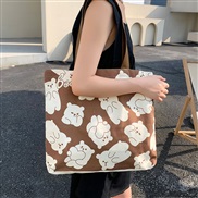 (  Beige)canvas bag l...