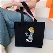 (  black)canvas bag l...